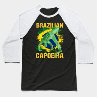 Brazilian Capoeira Dance Self-Defence Sports Baseball T-Shirt